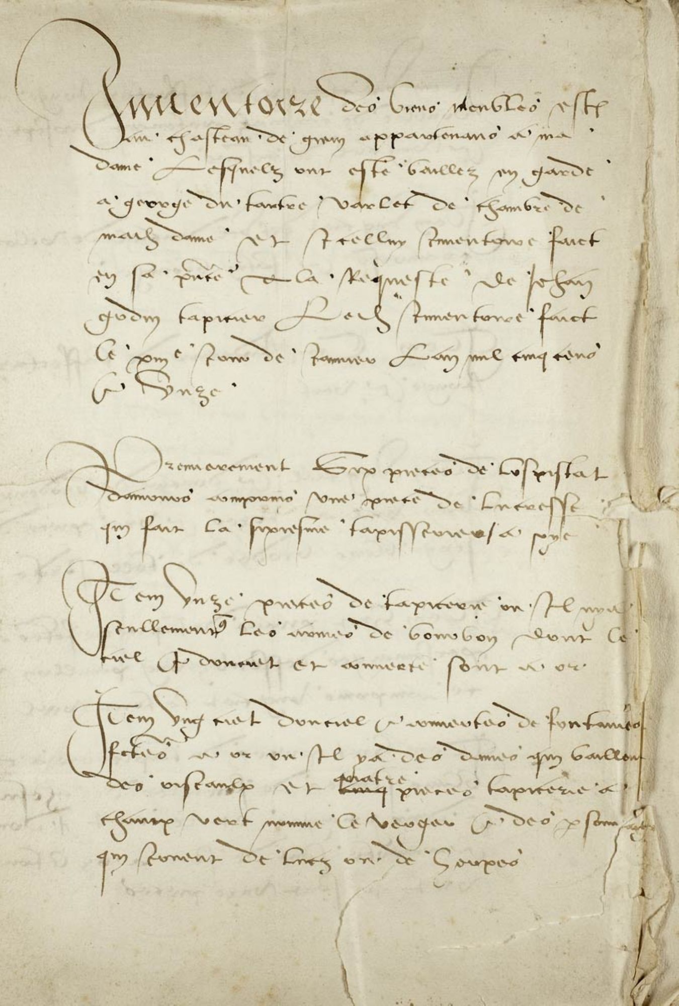 (Arch. dép. du Loiret, 1 J 1991)