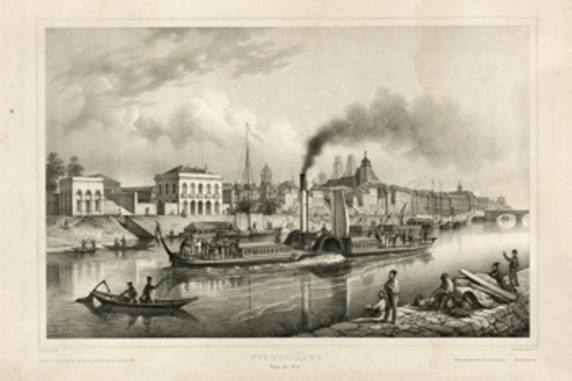 Lithographie de Charles Pensée, 1840