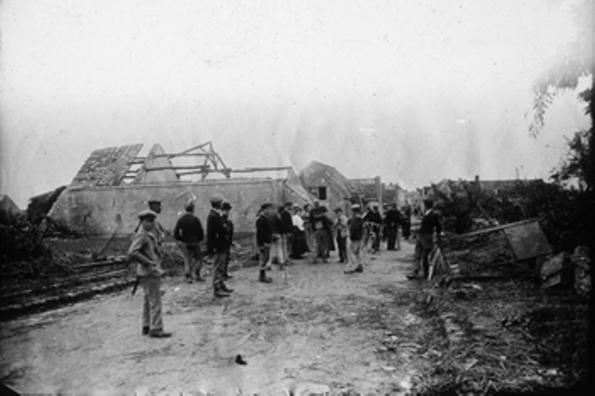 La trombe de Cravant, 4 juillet 1905