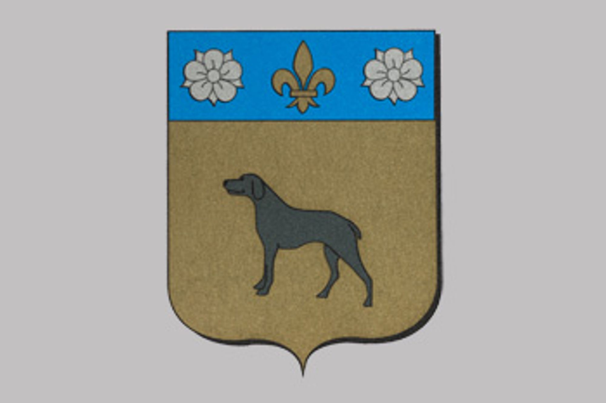 Blason de la commune de Bazoches-les-Gallerandes adopté le 5 janvier 1999.