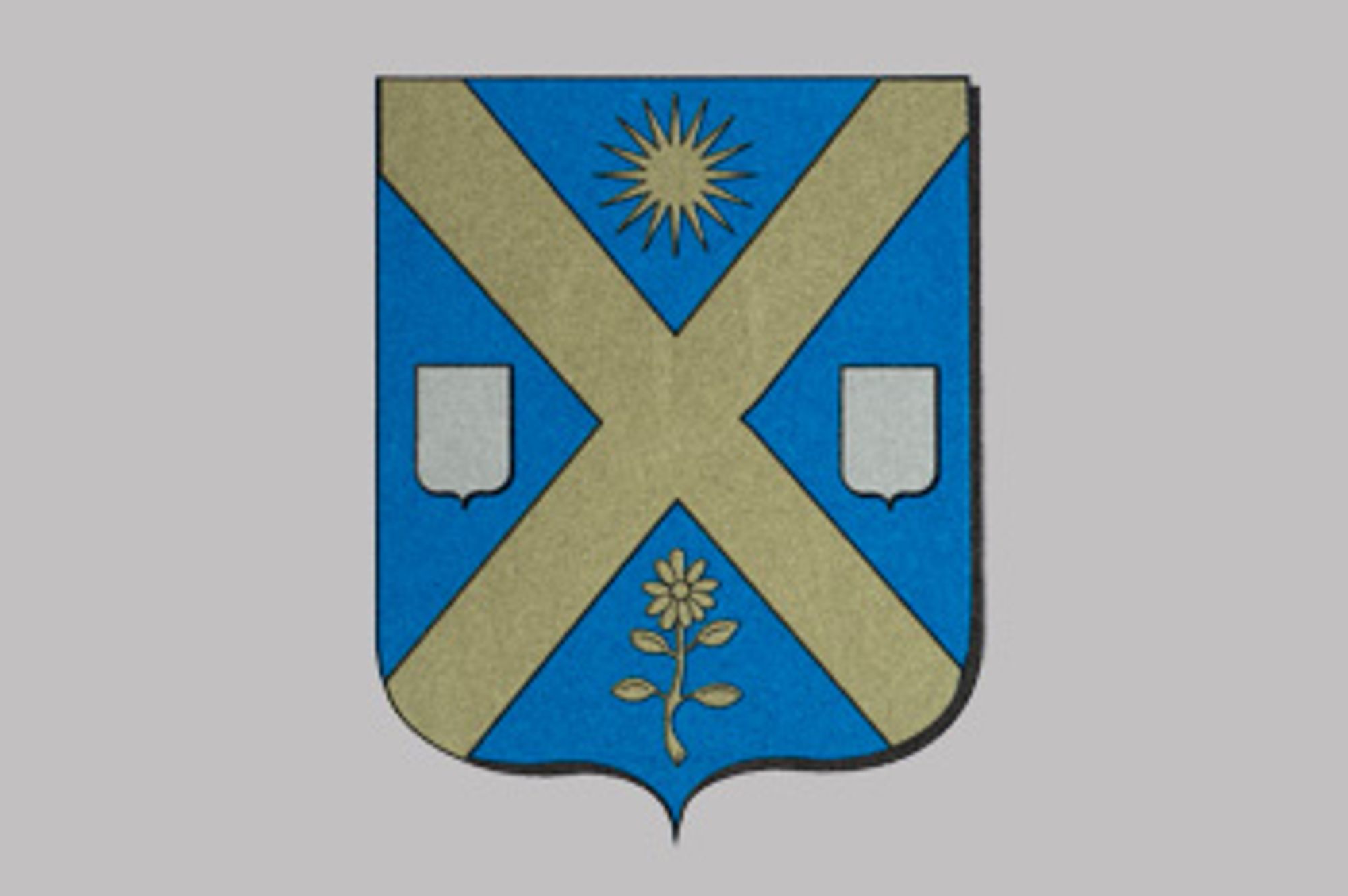 Blason de la commune de Chapelon adopté le 15 mai 1996.