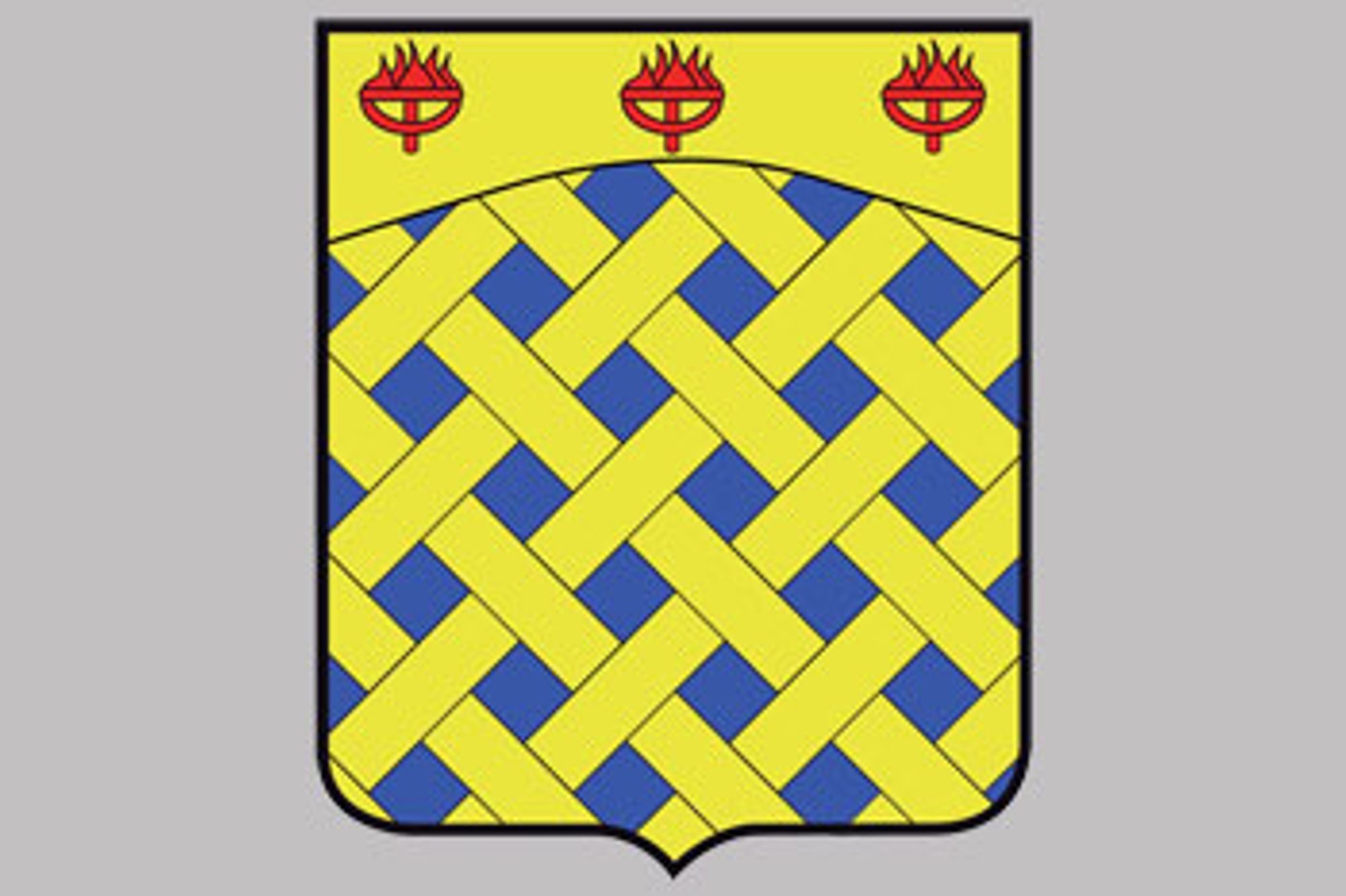 Blason de la commune de Combreux adopté le 2 décembre 2008.