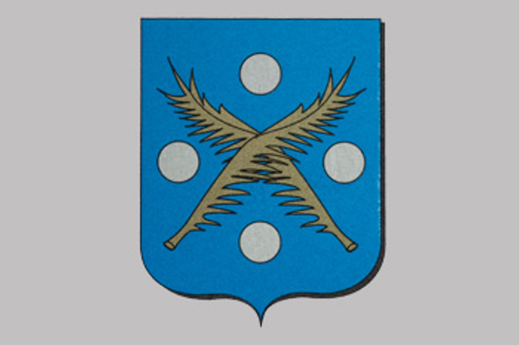 Blason de la commune de Geminy adopté le 18 juin 1996.