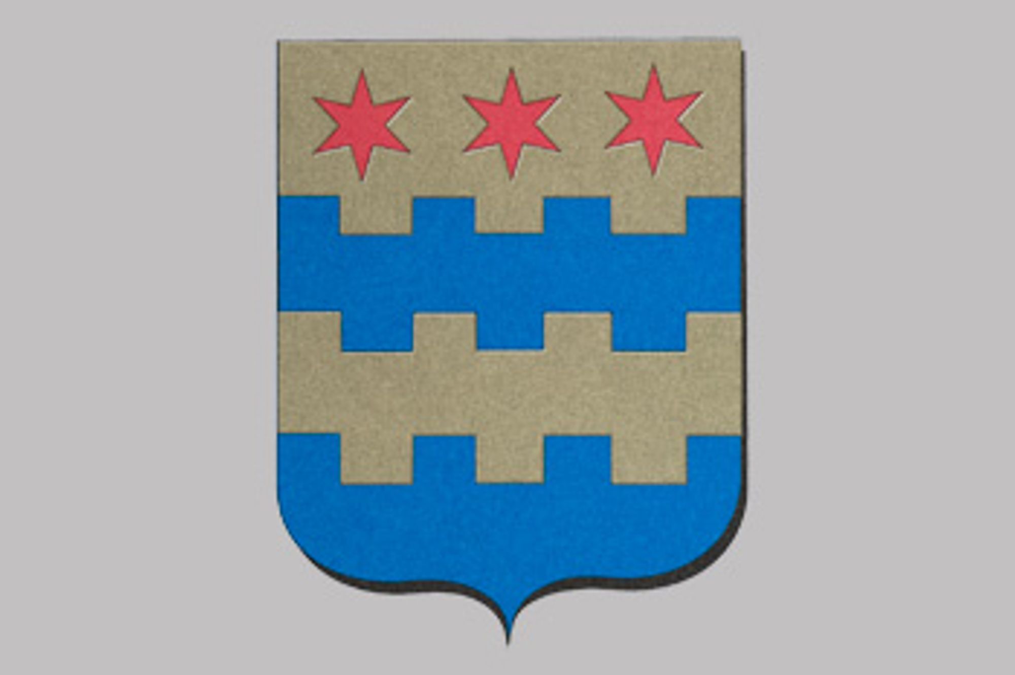 Blason de la commune de la selle-en-Hermois adopté le 4 février 2000.