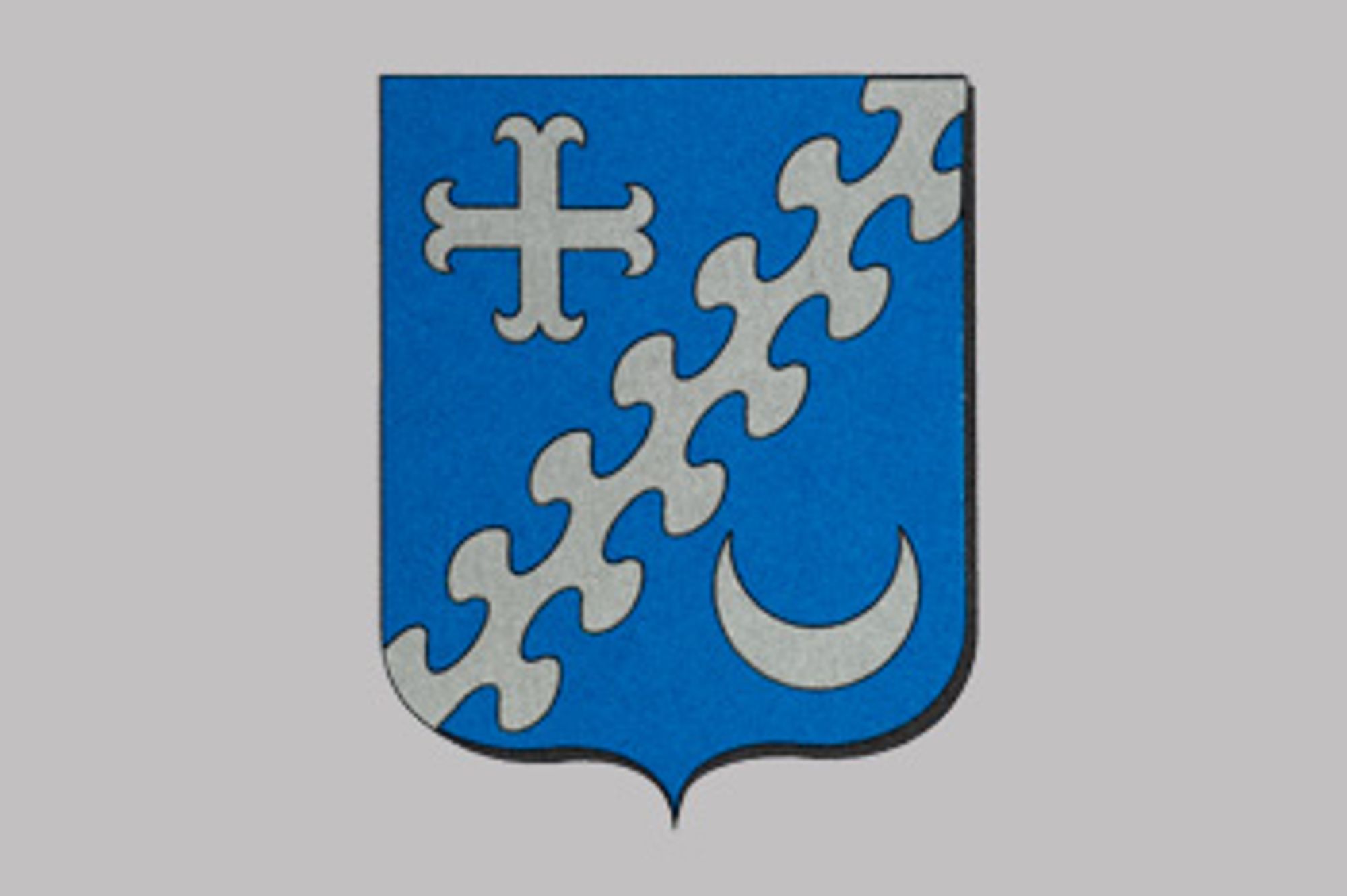 Blason de la commune de Nargis adopté le 5 juillet 1996.