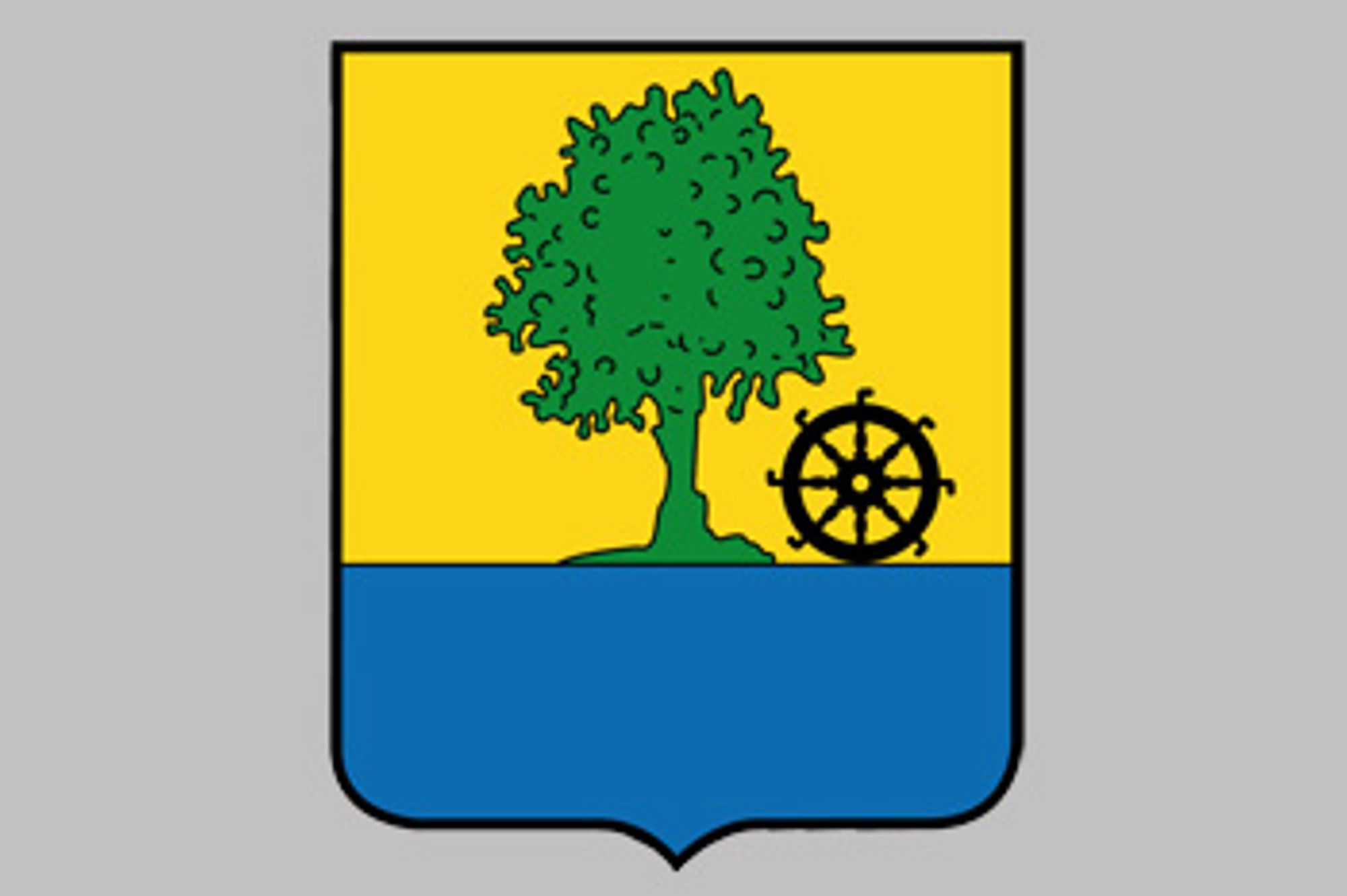 La blason de la commune de Noyers adopté le 24 novembre 2005.