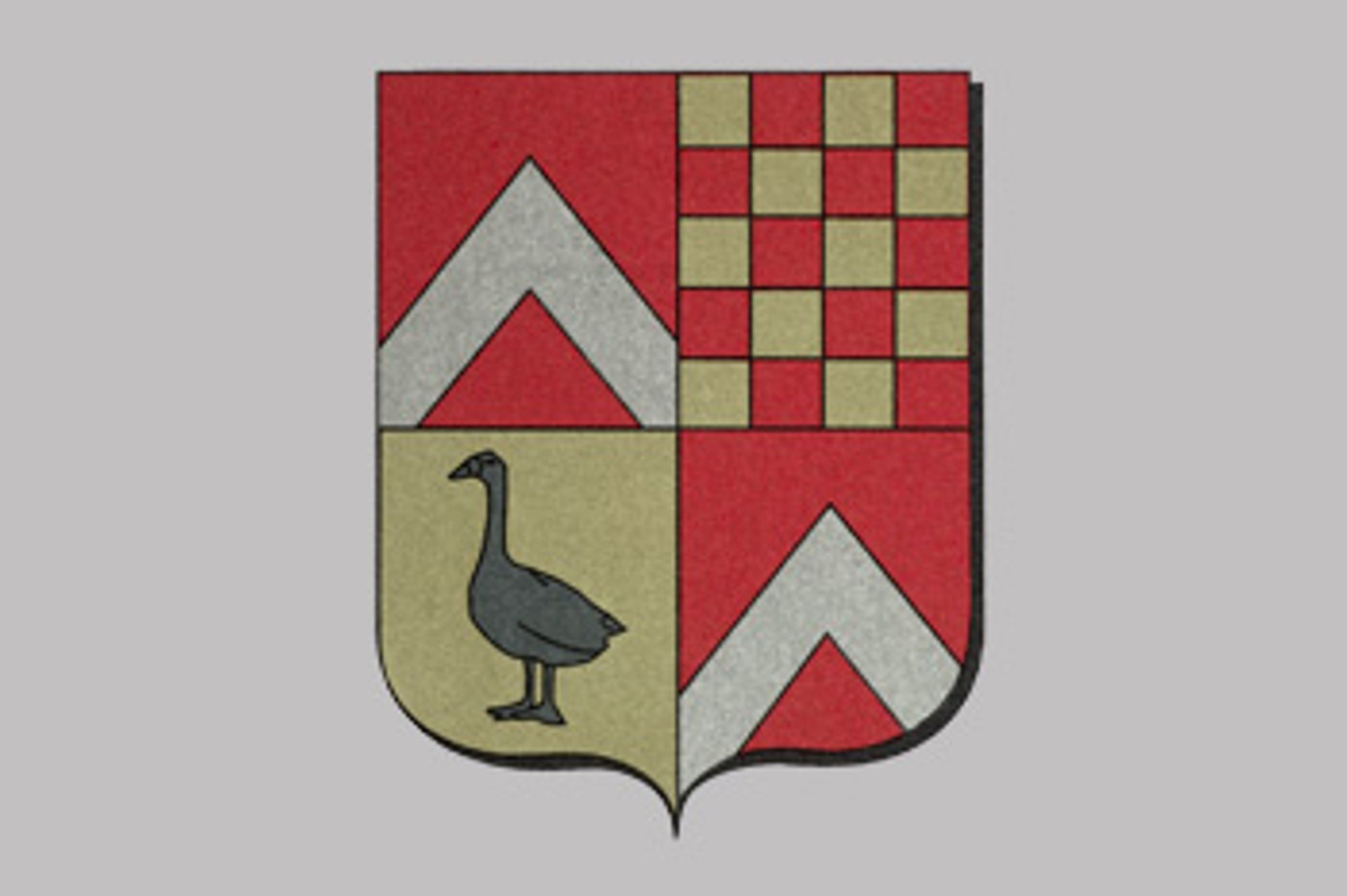 Blason de la commune adopté le 20 mars 1996.