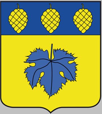 Blason de la commune de Rebréchien adopté le 20 décembre 2012.