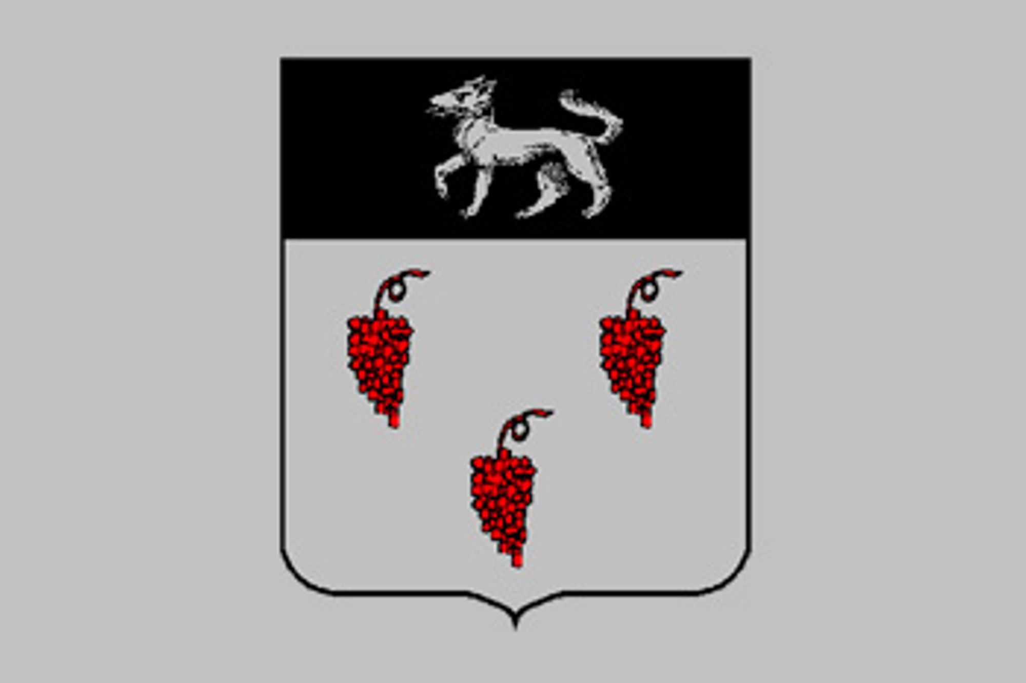 Blason de la commune de Saint-Loup-des-Vignes adopté le 20 décembre 1999.