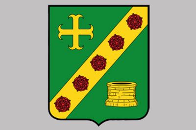 Blason de la commune de Saint-Sigismond adopté le 7 août 2006.
