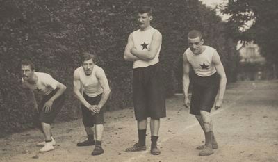  Les sprinters de l'Arago-Sports Orléanais en 1907
