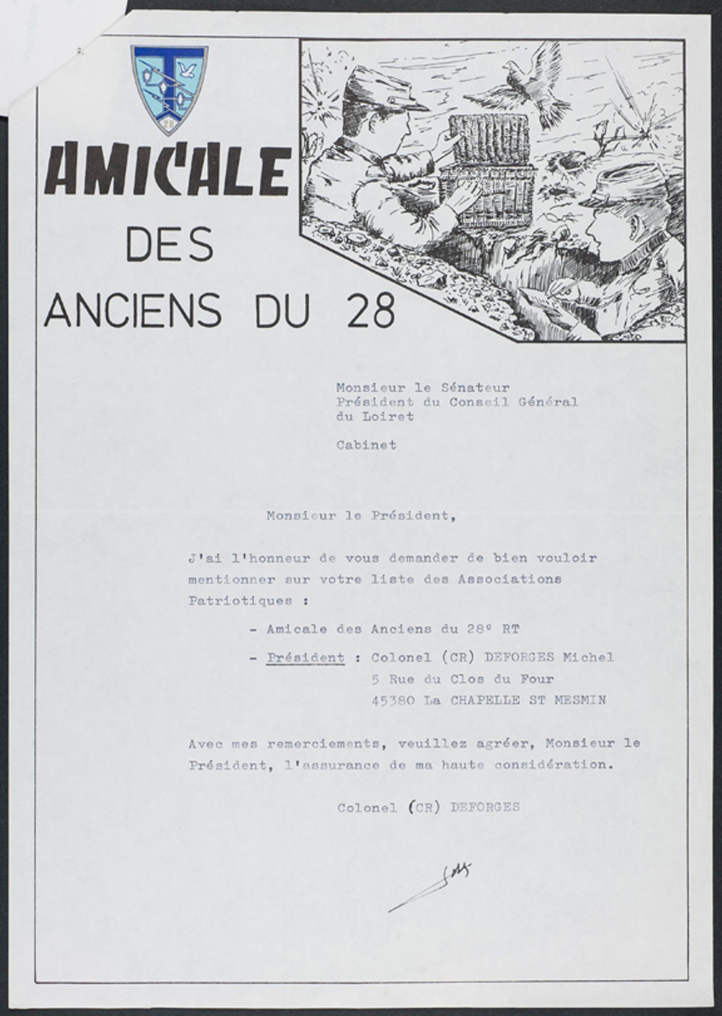 Lettre d'information