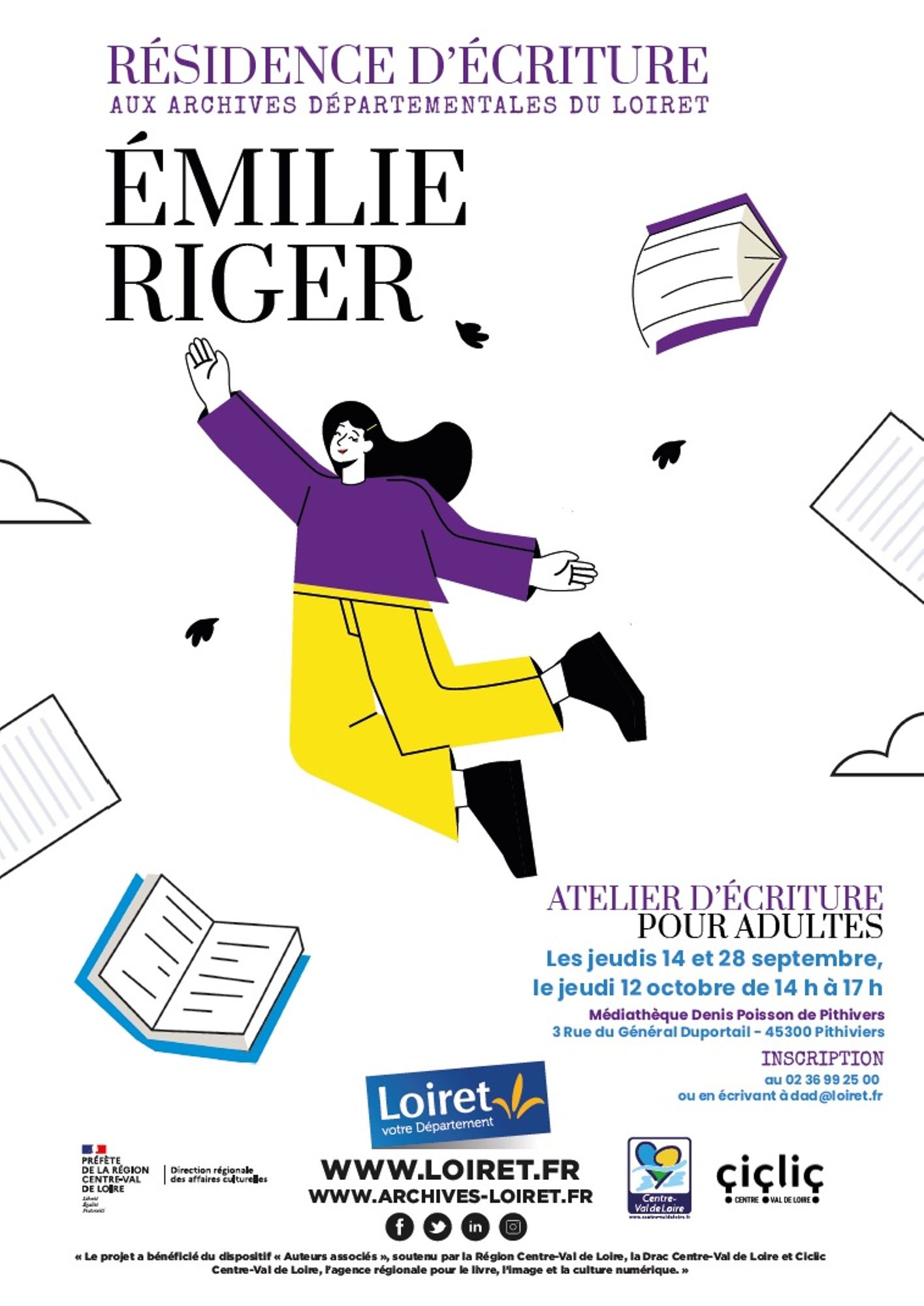 Atelier d'écriture pour adultes