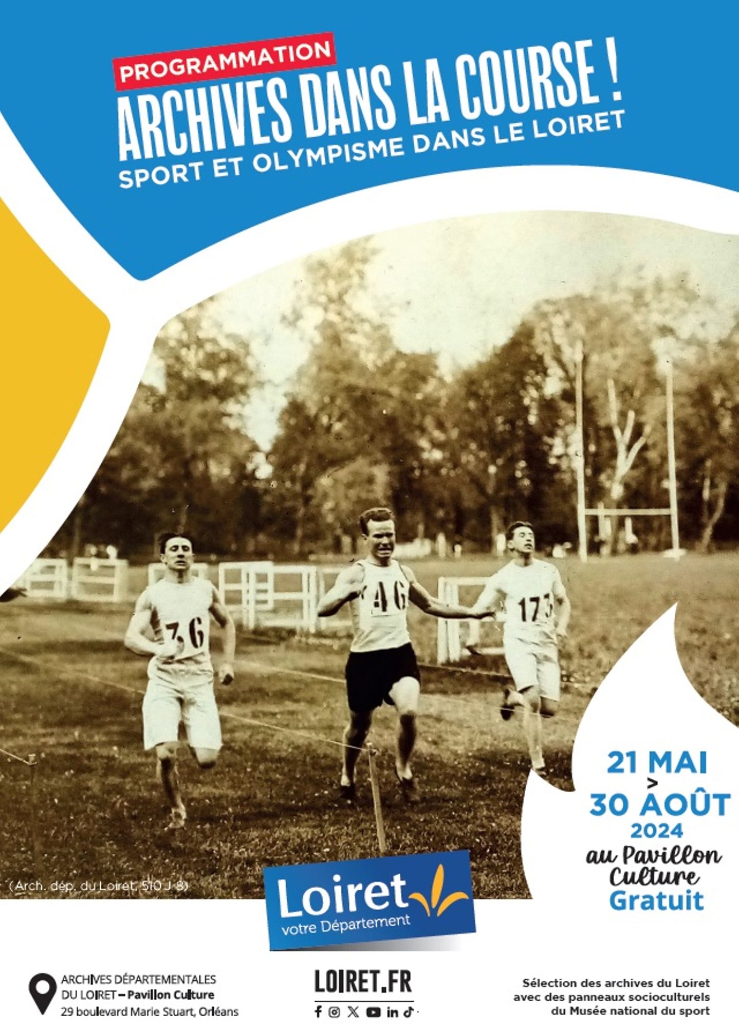 Conférence : L'histoire du sport à travers les Archives
