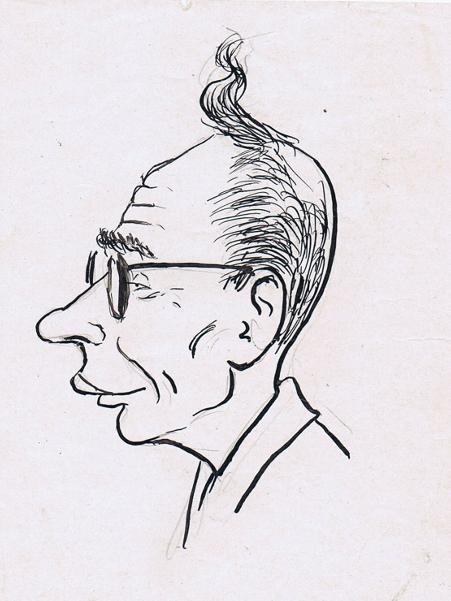Raoul Minier, caricaturiste et libre-penseur