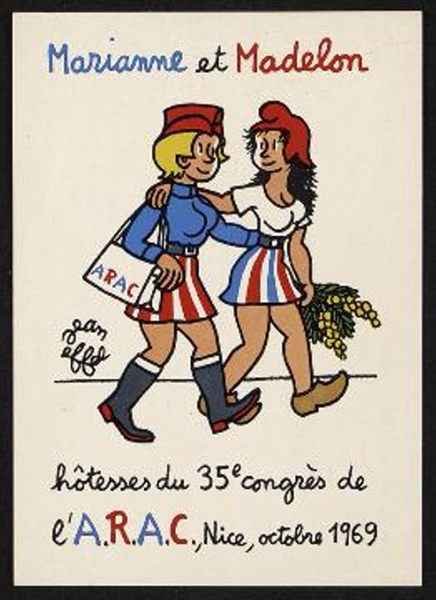 Invitation au rasssemblement de l'ARAC (1969)