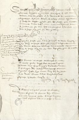 Comptes d'Eusèbe Foucault, receveur général des marchands, 1601-1607