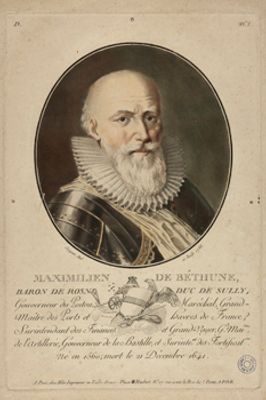 Maximilien de Béthune, duc de Sully, baron de Rosni