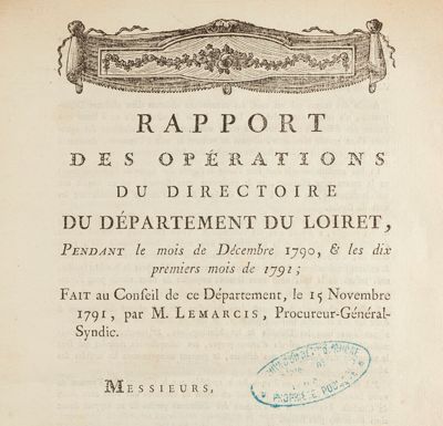 (Arch. dép. du Loiret, L-Suppl 46-1)