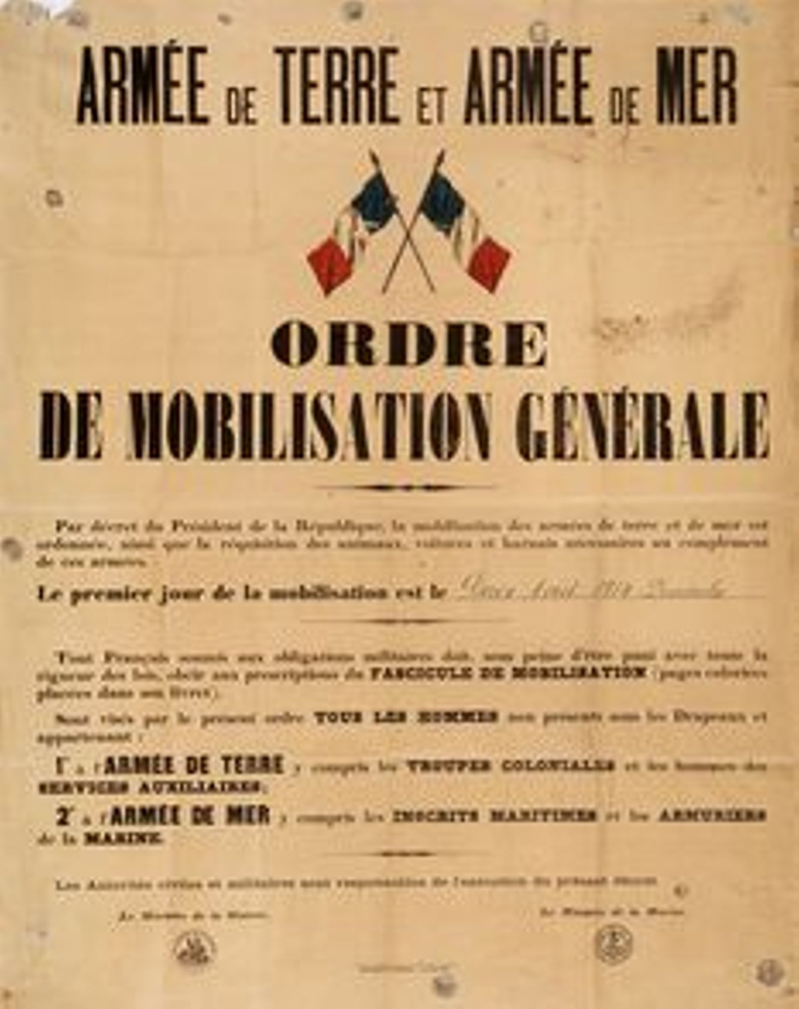 "Les ressources des familles des mobilisés 1914-1916"