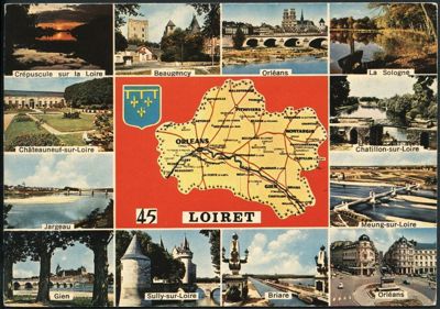 Monuments et sites principaux du Loiret