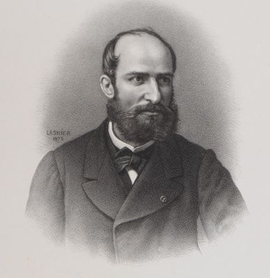 Portrait de François Maupré, premier archiviste paléographe en poste aux Archives départementales du Loiret 