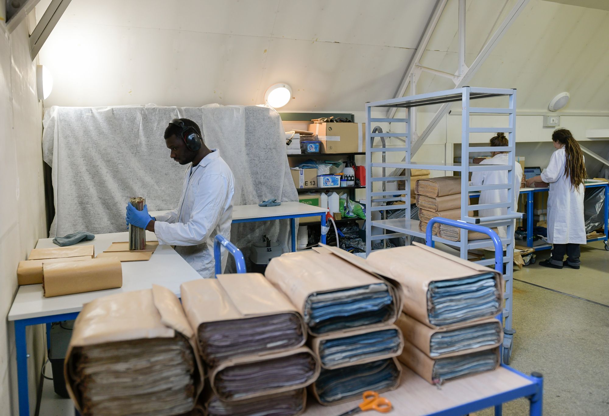 La préparation du transfert des archives