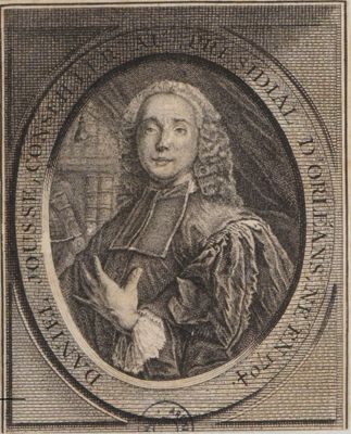 Portrait de Daniel Jousse, conseiller au présidial d’Orléans, lithographie  